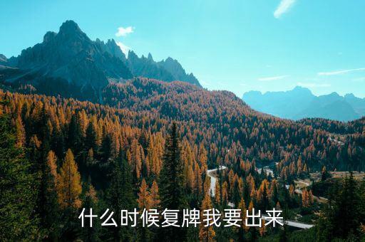廣晟有色什么時(shí)候復(fù)牌，廣晟有色股票