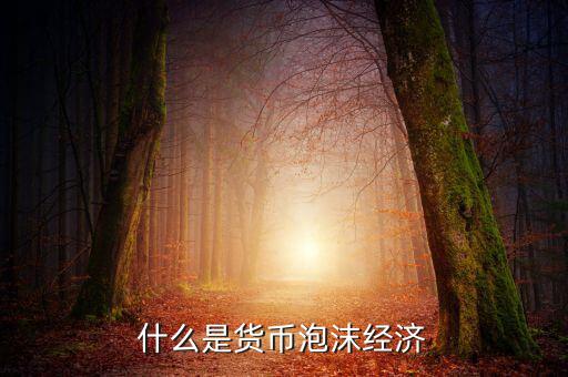 信貸泡沫是什么，什么是金融泡沫