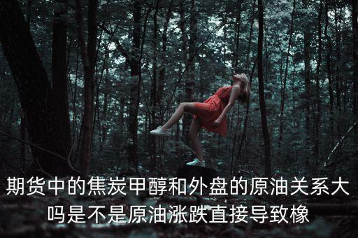 期貨中的焦炭甲醇和外盤的原油關系大嗎是不是原油漲跌直接導致橡