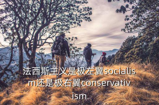 極右翼是什么意思，法西斯主義是極左翼socialism還是極右翼conservativism