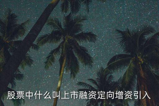 什么是定向資產(chǎn)增持，什么叫定向增持