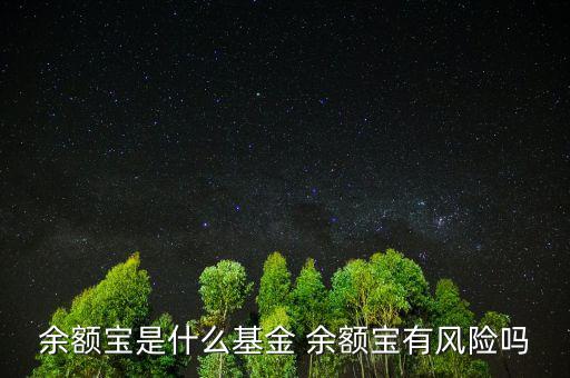余額寶投資的是什么基金，余額寶是哪家基金管理公司