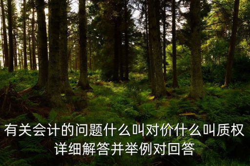 什么是過去的對價，什么是對價制度