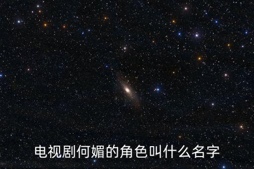 何媚與林騰蛟什么關(guān)系，電視劇何媚的角色叫什么名字