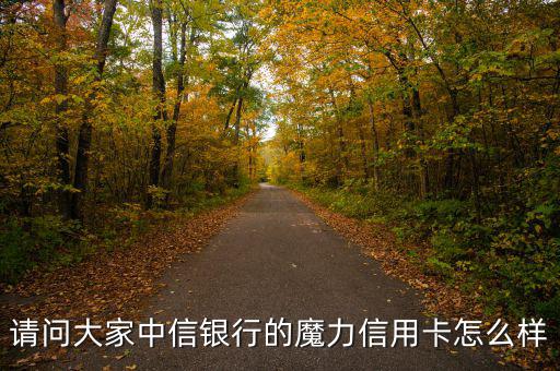 中信魔力白金卡什么樣，中信白金魔力信用卡到底是精英卡還是尊尚卡還是其它