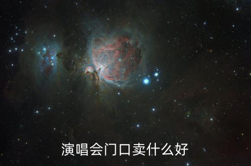 演唱會(huì)門口賣什么賺錢，演唱會(huì)門口賣什么好