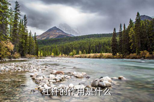 杠桿的作用是什么，杠桿的作用是什么