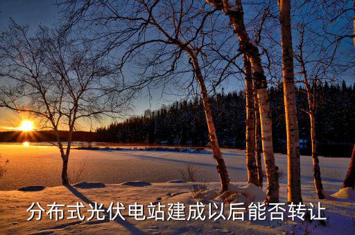 光伏電站批文轉(zhuǎn)讓什么價格，分布式光伏電站建成以后能否轉(zhuǎn)讓