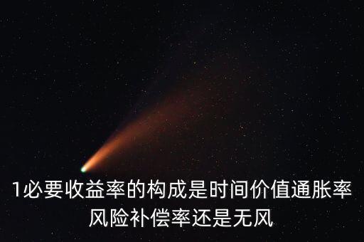 普通股的必要收益率是由什么組成，計(jì)算股票價(jià)格中的必要收益率是什么東西