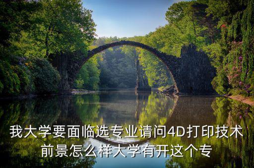 4d打印技術(shù)有什么就業(yè)前景，我大學(xué)要面臨選專業(yè)請問4D打印技術(shù)前景怎么樣大學(xué)有開這個(gè)專