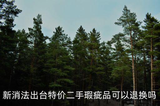 不宜無理由退貨的4大類商品是什么，新消法出臺特價二手瑕疵品可以退換嗎