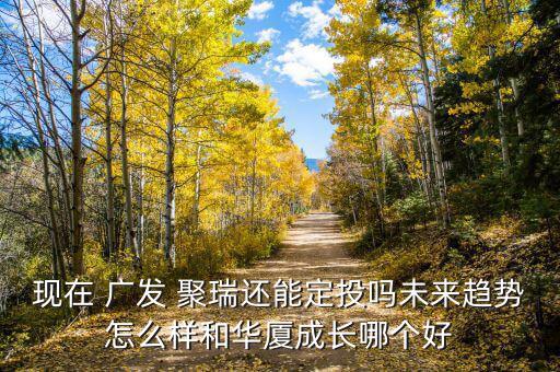 現(xiàn)在 廣發(fā) 聚瑞還能定投嗎未來趨勢(shì)怎么樣和華廈成長(zhǎng)哪個(gè)好