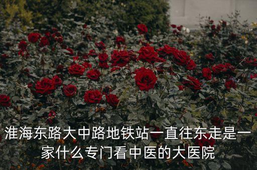 江蘇中醫(yī)院霍建華什么科室，淮海東路大中路地鐵站一直往東走是一家什么專門看中醫(yī)的大醫(yī)院