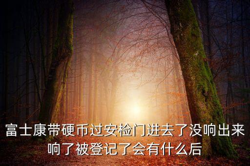 富士康警告有什么影響，富士康帶硬幣過安檢門進去了沒響出來響了被登記了會有什么后
