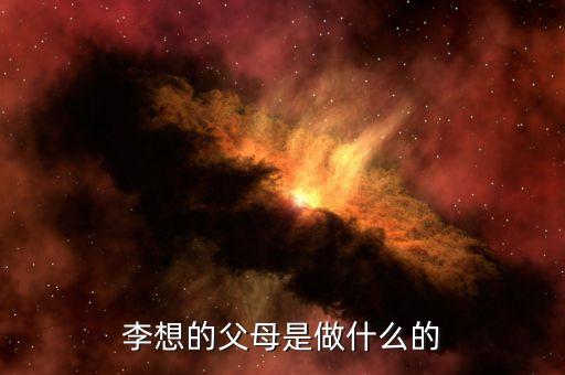 李想顯卡之家是做什么的，李想的父母是做什么的