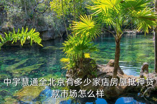 中宇慧通為什么破產(chǎn)，中宇慧通全北京有多少家店房屋抵押貸款市場怎么樣