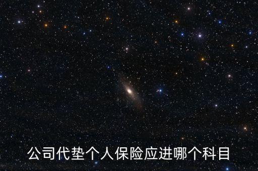 集團(tuán)內(nèi)部關(guān)聯(lián)公司的代墊款項(xiàng)做什么科目，公司代墊個人保險應(yīng)進(jìn)哪個科目