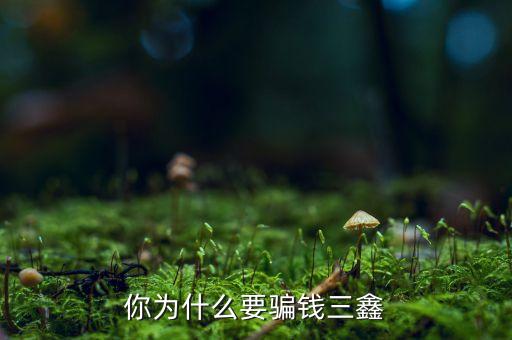 為什么中航三鑫，你為什么要騙錢三鑫