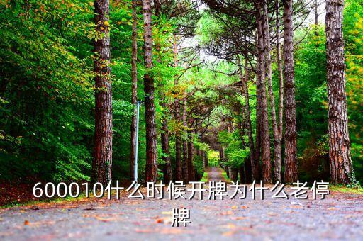 迪森股份什么時候開牌，600010什么時候開牌為什么老停牌