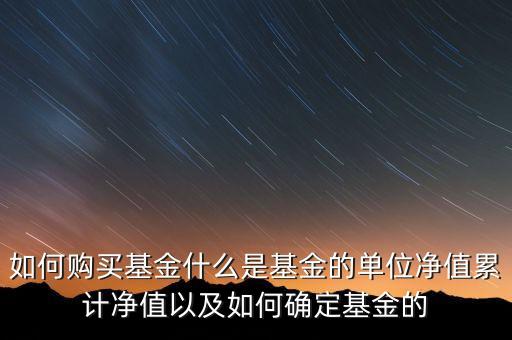 什么是基金合約單位，投資中合約單位是意思