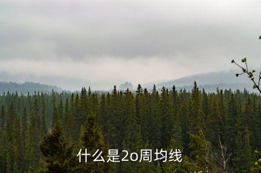 什么是20周均線，想問一下股票大盤20周均線是什么點(diǎn)位