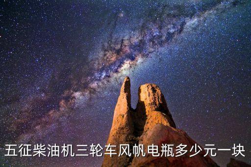 駱駝五征什么電瓶，五征電瓶100的多少錢一塊