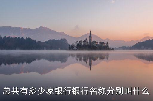 總共有多少家銀行銀行名稱(chēng)分別叫什么