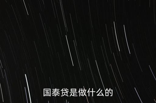國泰匯銀主要做什么，國泰君安 互聯(lián)網(wǎng)金融 干什么 工作