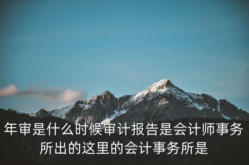 年度審計(jì)報(bào)告什么時(shí)候，企業(yè)財(cái)務(wù)年度審計(jì)報(bào)告什么時(shí)候 有沒(méi)有規(guī)定性文件