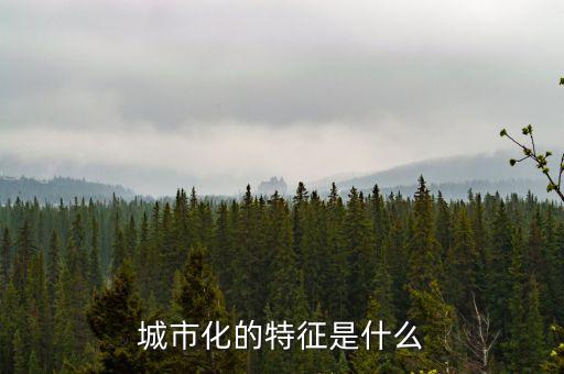 城市化的特點(diǎn)是什么，當(dāng)代世界城市化的特點(diǎn)