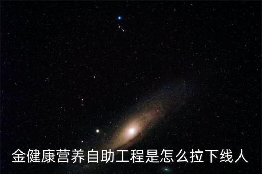 金健康是通過什么方式賺錢，金健康營養(yǎng)自助工程是怎么拉下線人