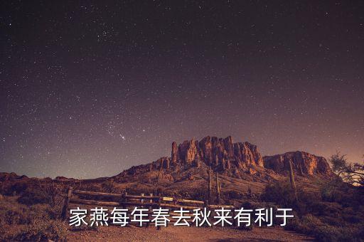 家燕梅有什么功效，家燕每年春去秋來有利于