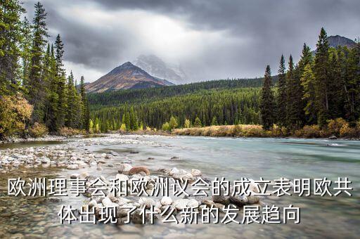 歐共體的發(fā)展趨勢是什么，歐洲理事會和歐洲議會的成立表明歐共體出現(xiàn)了什么新的發(fā)展趨向