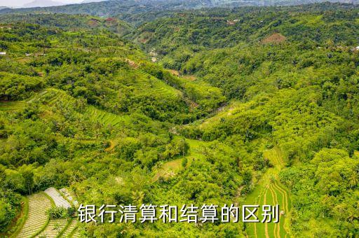 銀行清算和結(jié)算的區(qū)別