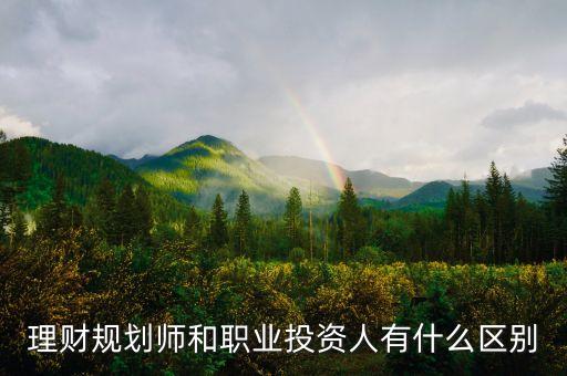 職業(yè)金融投資人是什么，職業(yè)金融投資人是什么意思干嘛的給有潛力但缺錢的公司投資嗎