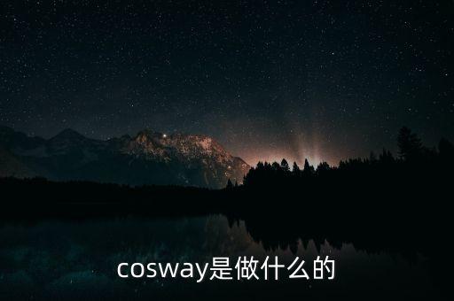 普路通是做什么的，cosway是做什么的