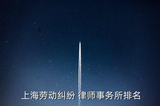  上海勞動(dòng)糾紛 律師事務(wù)所排名