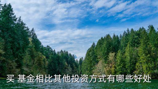 買(mǎi) 基金相比其他投資方式有哪些好處