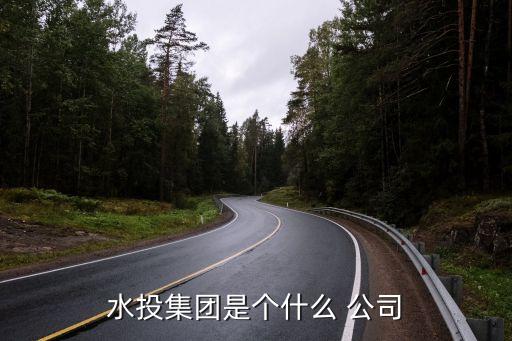水投集團(tuán)是個(gè)什么 公司