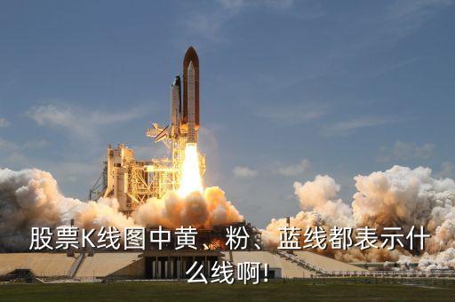  股票K線圖中黃、粉、藍(lán)線都表示什么線啊!