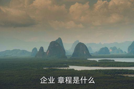企業(yè)公司章程,個人獨(dú)資企業(yè)公司章程