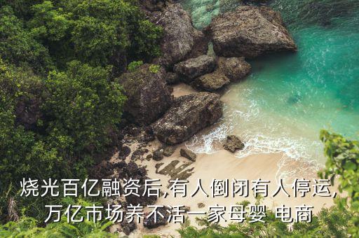 燒光百億融資后,有人倒閉有人停運,萬億市場養(yǎng)不活一家母嬰 電商