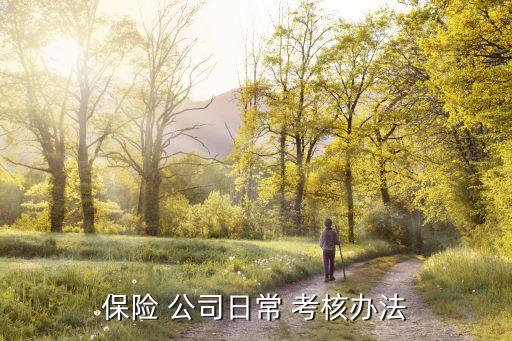 平安公司業(yè)務員考核是怎么考核的