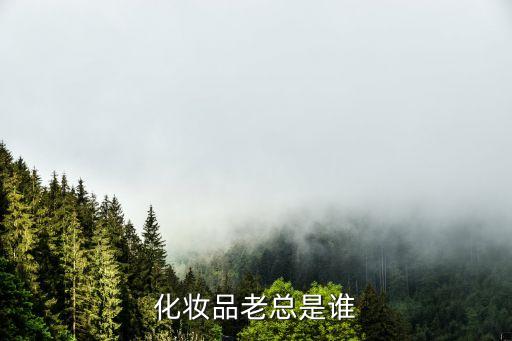 中國化妝品老總是誰