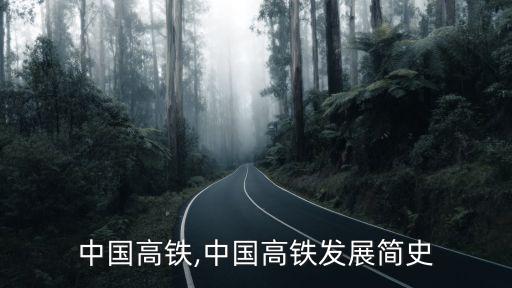 揭秘中國(guó)高鐵,中國(guó)高鐵發(fā)展簡(jiǎn)史