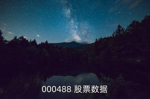 000488 股票數據
