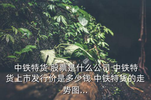  中鐵特貨 股票是什么公司 中鐵特貨上市發(fā)行價(jià)是多少錢(qián) 中鐵特貨的走勢(shì)圖...