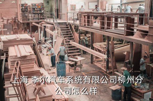 上海李爾集團,李爾集團是世界500強嗎