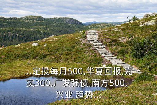 ...定投每月500,華夏回報,嘉實(shí)300,廣發(fā)強(qiáng)債,南方500, 興業(yè) 趨勢...