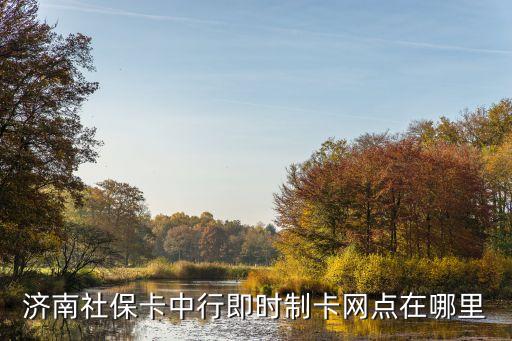 濟(jì)南社?？ㄖ行屑磿r(shí)制卡網(wǎng)點(diǎn)在哪里